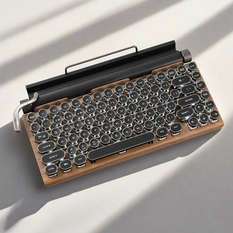 TW1867 - "Typewriter" Wireless Keyboard