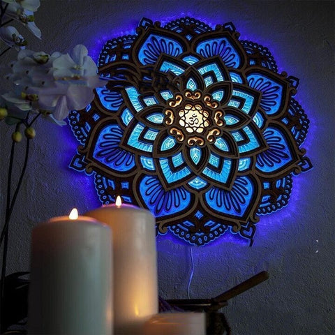 "Mystic Datura" Atmosphere Night Light