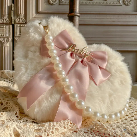 "Plush Heart" Handbag