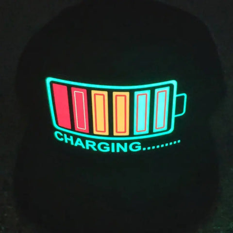 Digital Display Modern Tech Cap