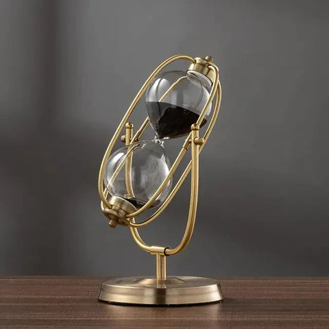 Vintage Metal Hourglass