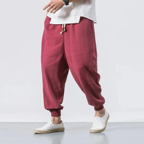 "Haori" Kimono Trousers