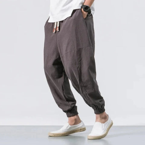 "Haori" Kimono Trousers