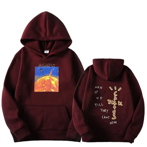 "Travis" Abstract Hoodie