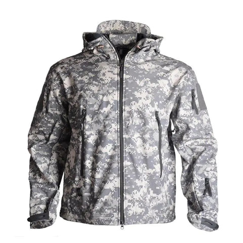 "MaxHydra" Tech Camo Military Jacket