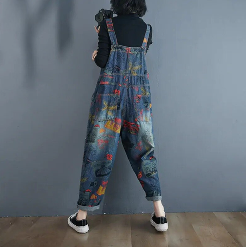 "Vintage Art" Loose Baggy Pants