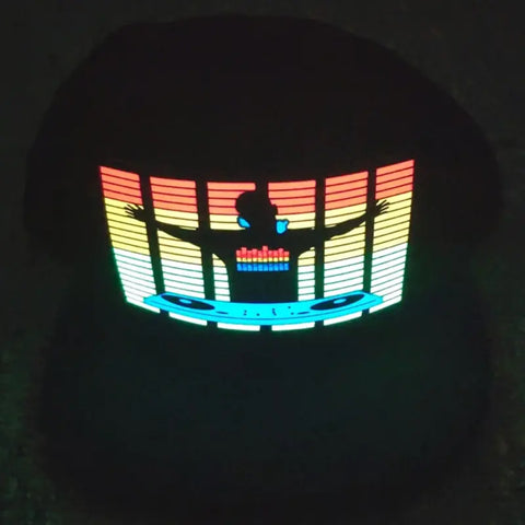 Digital Display Modern Tech Cap