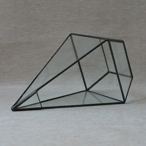 Innovative Pyramid Glass Terrarium