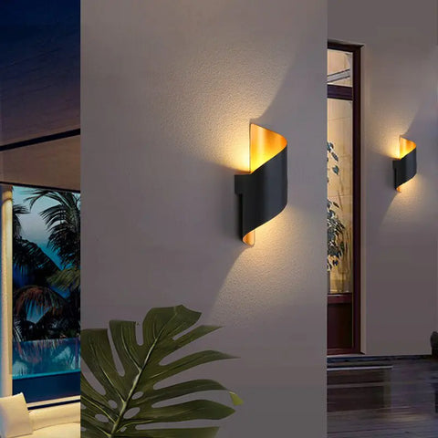 Serpent Waterproof Modern Lighting - Sleek serpentine LED light with an elegant design, perfect for enhancing both outdoor and indoor spaces with weather-resistant durability.