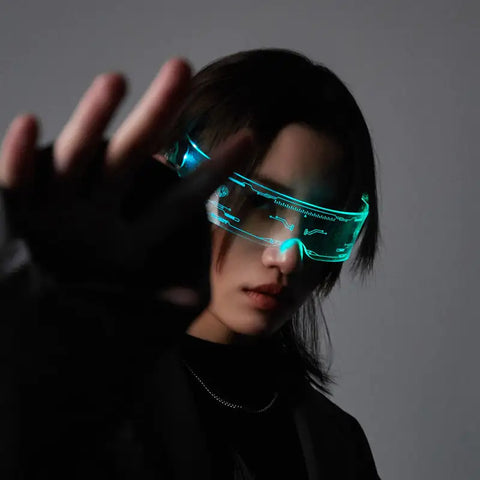 FlashFrame - Luminous Tech Glasses