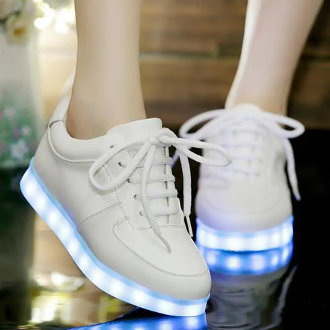 "Light-Up" LED Shoes