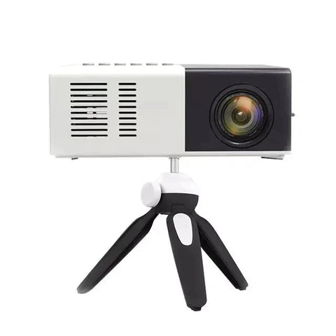 Ultra-HD Portable Projector by Salange with 1080p resolution, versatile connectivity options, and a built-in speaker for high-quality, on-the-go entertainment.